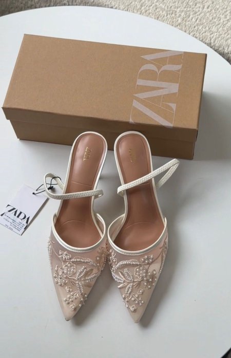 كعب زارا دانتيل